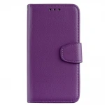 Galaxy J3 2017 flip cover med lommer lilla