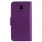 Galaxy J3 2017 flip cover med lommer lilla Mobilcovers