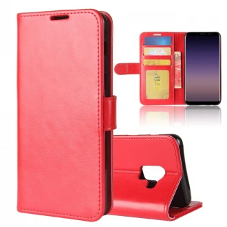 Vilo flipcover med lommer Samsung Galaxy A8 2018 rød