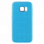 SAMSUNG GALAXY S7 dot bag cover-blå