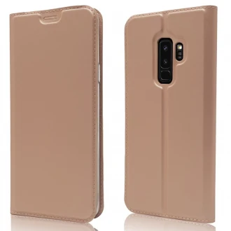 Slim flip cover Samsung Galaxy S9 plus rosaguld
