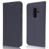 Slim flip cover Galaxy S9 plus blå