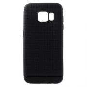 SAMSUNG GALAXY S7 EDGE dot bag cover, sort Mobiltelefon tilbehør