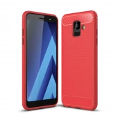 C-style Armor cover Galaxy A6 (2018) rød