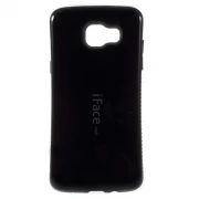 SAMSUNG GALAXY A3 (2016) hybrid tpu bag cover, sort Mobiltelefon tilbehør