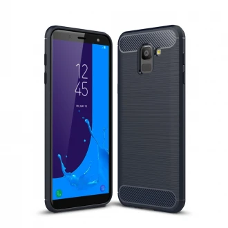 C-style armor cover blå Galaxy J6 (2018) Mobil tilbehør