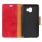 Galaxy J4 (2018) Elegant rød læder cover Mobil tilbehør