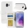 hvid Vilo flip cover Galaxy J4 (2018) Mobil tilbehør