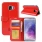 rød Vilo flip cover Galaxy J4 (2018) Mobil tilbehør