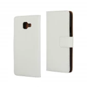 SAMSUNG GALAXY A3 cover i split læder hvid