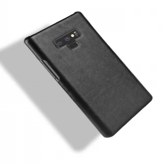 Samsung Galaxy Note 9 stilfuld læder case sort