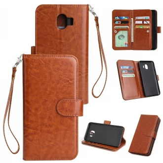 Cover multi lommer Samsung Galaxy J4 (2018) brun