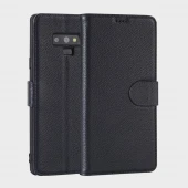 Premium læder cover Galaxy Note 9 blå