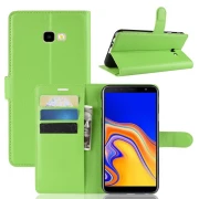 grøn Igo flip cover Galaxy J4 plus (2018) Mobil tilbehør