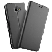 sort Slim flip cover Galaxy J4 plus (2018) Mobil tilbehør