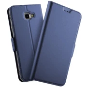 blå Slim flip cover Galaxy J4 plus (2018) Mobil tilbehør
