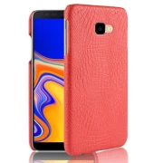 Galaxy J4 plus 2018 rød cover case croco Mobil tilbehør