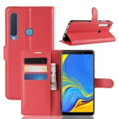 Igo flip cover Galaxy A9 2018 rød