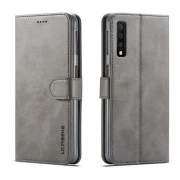 grå LC flip cover Samsung A7 (2018) Mobil tilbehør