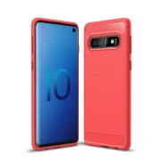 C-style Armor case rød Galaxy S10 Mobil tilbehør