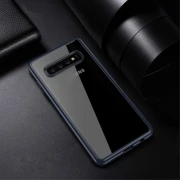 blå Shockproof case Samsung S10 Mobil tilbehør