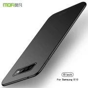 Galaxy S10 ultra slim hard case sort Mobil tilbehør