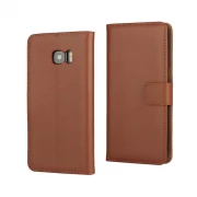 SAMSUNG GALAXY S7 EDGE cover split læder brun Mobiltelefon tilbehør