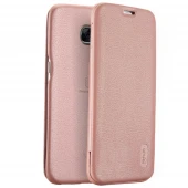 SAMSUNG GALAXY S7 EDGE ledream læder cover, pink