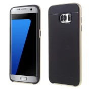 SAMSUNG GALAXY S7 EDGE tpu cover guld, Mobiltelefon tilbehør