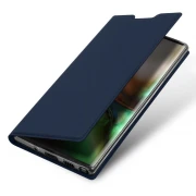 blå Slim flip cover Samsung Note 10 Mobil tilbehør