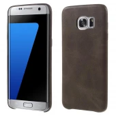 SAMSUNG GALAXY S7 EDGE vintage læder cover-mocca
