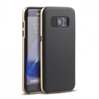SAMSUNG GALAXY S7 EDGE hybrid bag cover guld