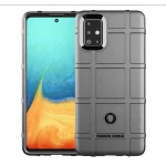 Rugged shield case Samsung A71 grå