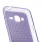 SAMSUNG GALAXY J3 cover TPU diamond lilla Mobiltelefon tilbehør