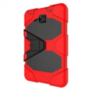 Samsung Galaxy Tab A 7 håndværker / børne cover rød, Samsung Galaxy Tablet tilbehør hos Leveso.dk