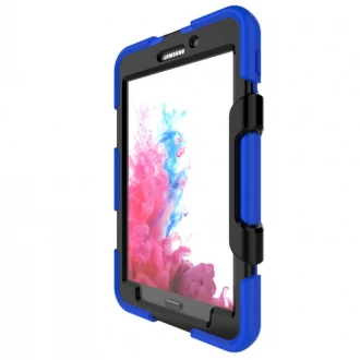 Til Samsung Galaxy Tab A 7 håndværker / børne cover blå