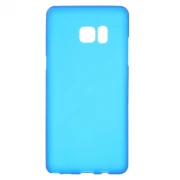 SAMSUNG GALAXY NOTE 7 cover mat tpu blå Mobiltelefon tilbehør