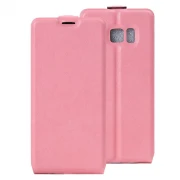SAMSUNG GALAXY NOTE 7 cover vertikal flip pink Mobiltelefon tilbehør