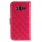 SAMSUNG GALAXY J3 cover pung blank rosa Mobiltelefon tilbehør