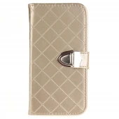 SAMSUNG GALAXY J3 cover pung blank guld