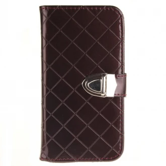 Til SAMSUNG GALAXY J3 cover pung blank mocca