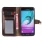 SAMSUNG GALAXY J3 cover pung blank mocca Mobiltelefon tilbehør