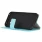 Samsung Galaxy A5 2017 cyan etui cover krokodille læder, Samsung Mobil cover og tilbehør