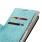 Samsung Galaxy A5 2017 cyan etui cover krokodille læder, Samsung Mobil cover og tilbehør