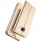 Samsung Galaxy A3 2017 cover guld slim læder, Samsung cover og Mobiltilbehør Leveso.dk