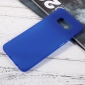 Galaxy S8 blød tpu cover blå