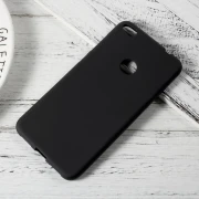 Huawei Honor 8 Lite cover blød tpu sort, Huawei Honor 8 lite covers hos leveso.dk