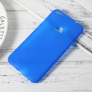 Huawei Honor 8 Lite cover blød tpu blå, find Huawei Honor 8 lite covers hos leveso.dk