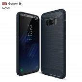 C-style armor cover Galaxy S8 blå