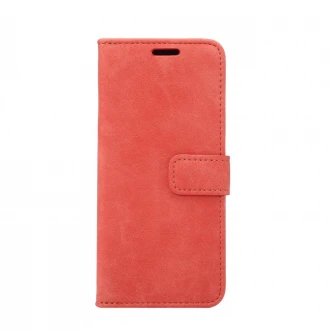 Til Samsung Galaxy S8 plus flip cover retro rød